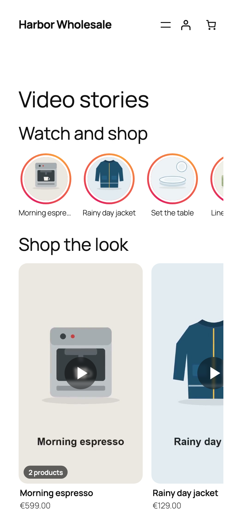 Page on a phone